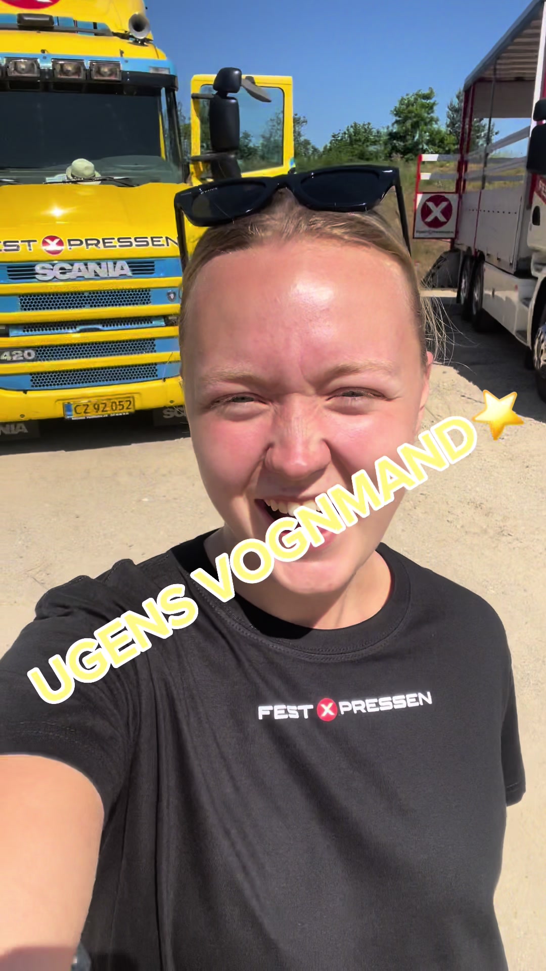 UGENS VOGNMAND ⭐️ Det er jo onsdag! 😉 I dag har søde Laura fra FestXpressen lavet en takeover, hvor hun giver et godt indblik i festXpressens vogne. Se med for at få, mere information om FestXpressen. 🚚🎉  #studenterugen #studenterkørsel #vognkørsel #stude