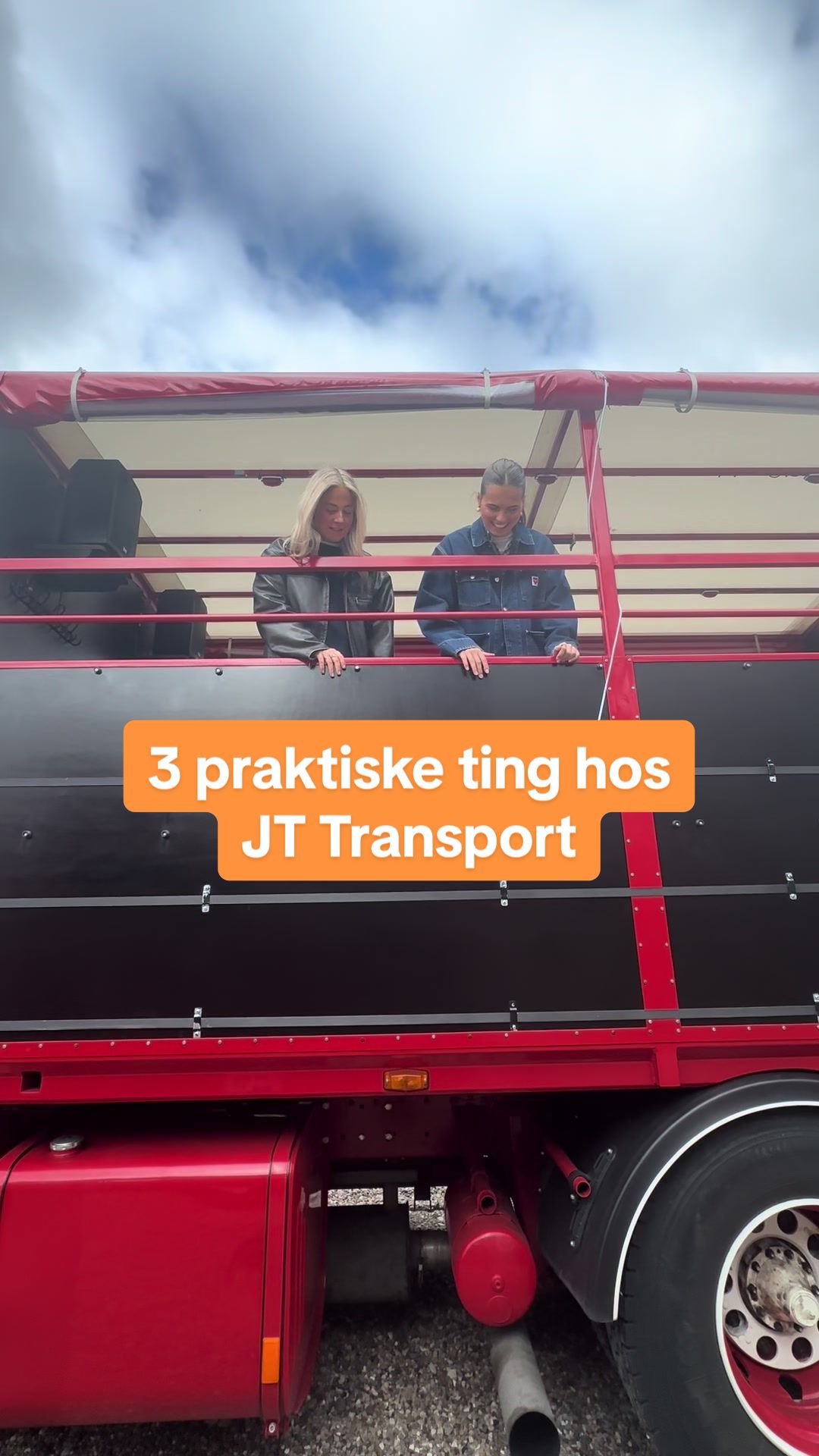 3 praktiske ting hos JT Transport♥️🕺🏼🚚#vognmand #studenterkørsel #student #studentervogn 