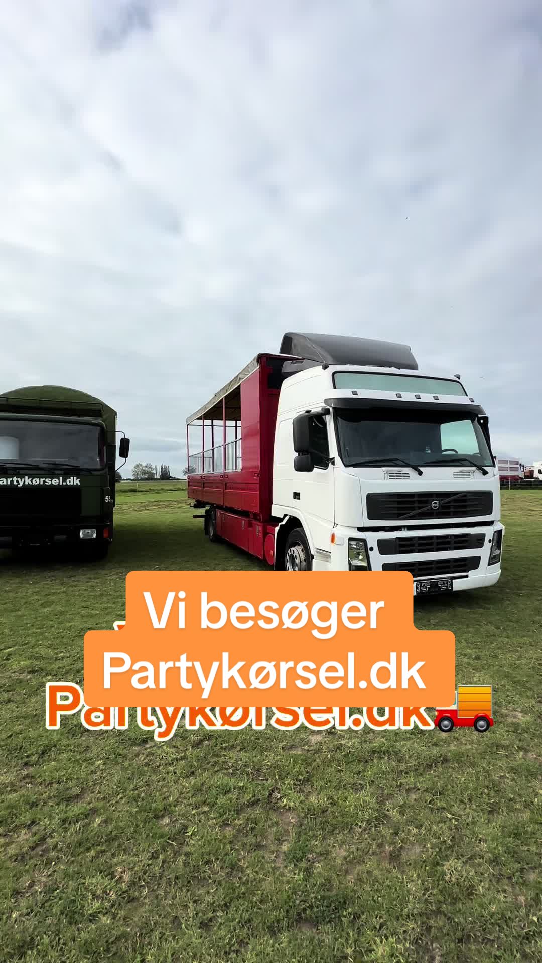 Vi har besøgt Peter og Joan fra Partykørsel.dk🚚 #studenterugen #studenterkørsel #eksamenskørsel #vognkørsel #studenteruge #partykørsel 
