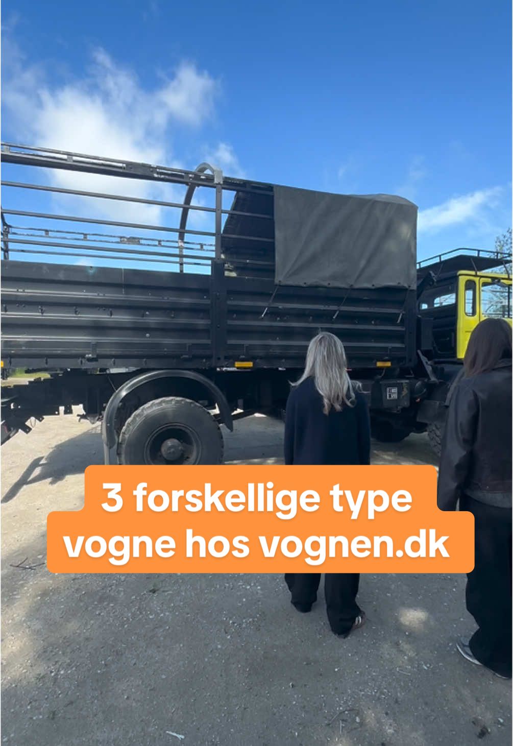 3 forskellige modeller af vogne hos Vognen.dk 🥳⭐️🚚 #studenterkørsel #2025 #student #studenterugen #vognmand  