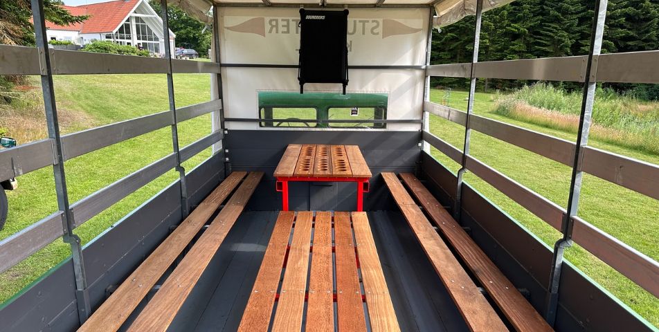 Vogn 34 - DEN RØDE / GRØNNE