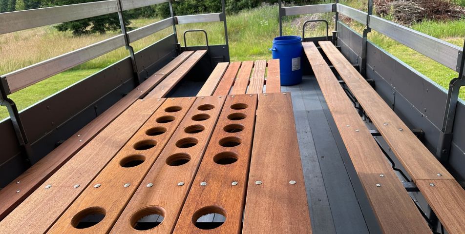 Vogn 34 - DEN RØDE / GRØNNE