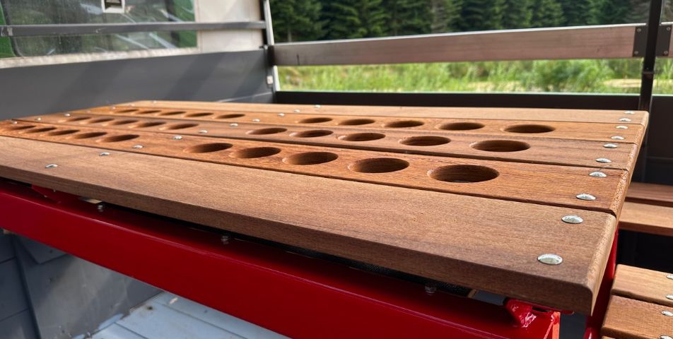 Vogn 34 - DEN RØDE / GRØNNE