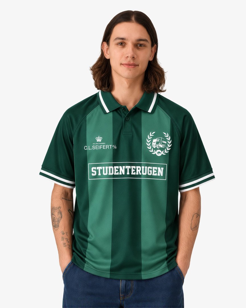 Grøn vogntrøje polo